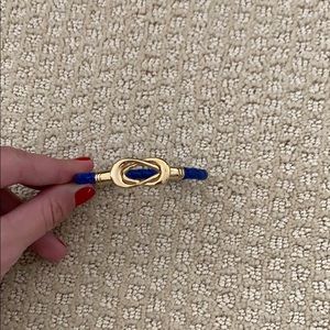 Blue & Gold Sailors Knot Bracelet